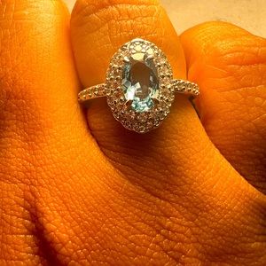 Blue Topaz ring by Bomb Party